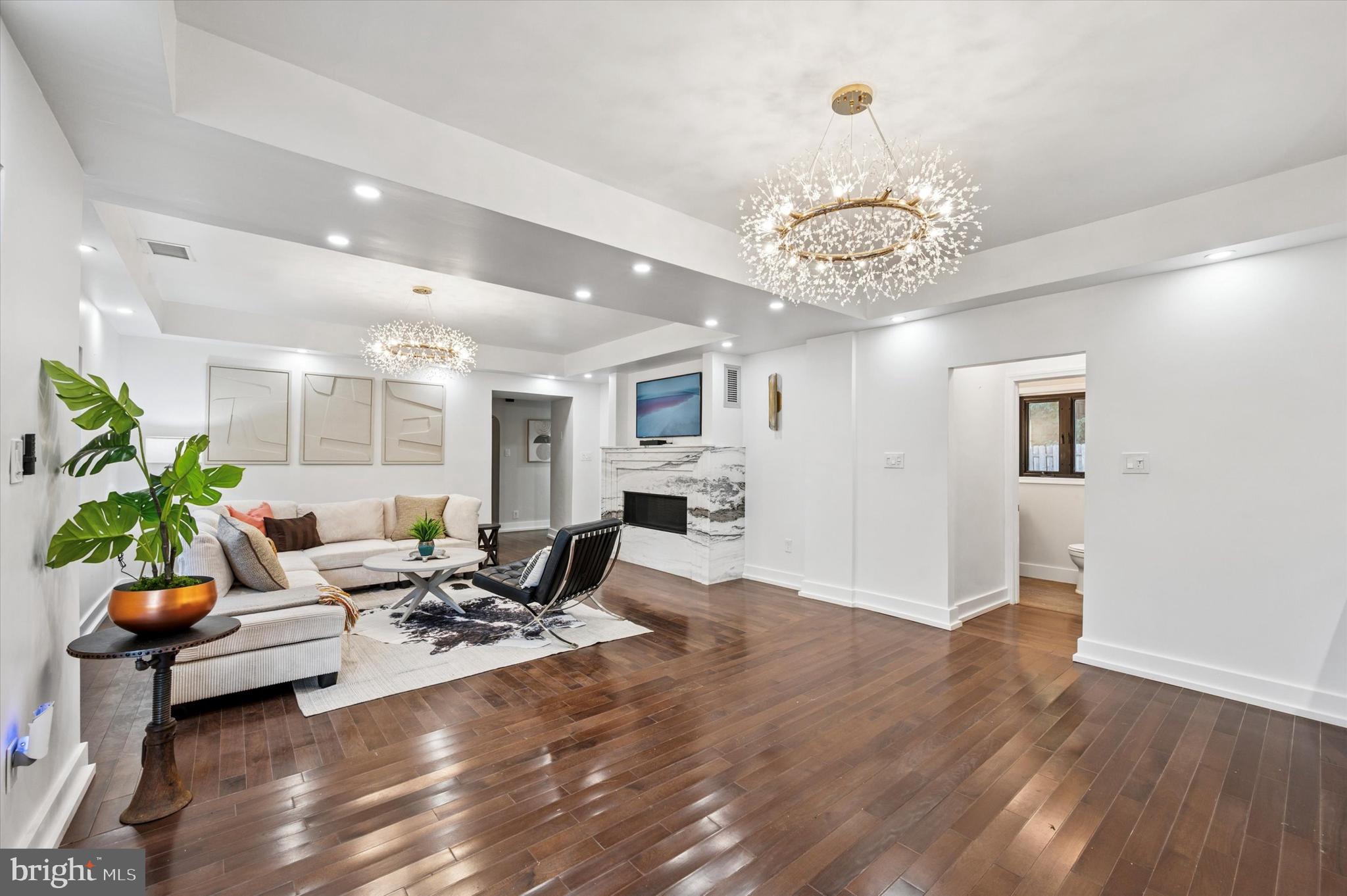 249 Haverford Road Wynnewood, PA 19096 - Photo 9 of 22 Beautiful Hardwood Flooring