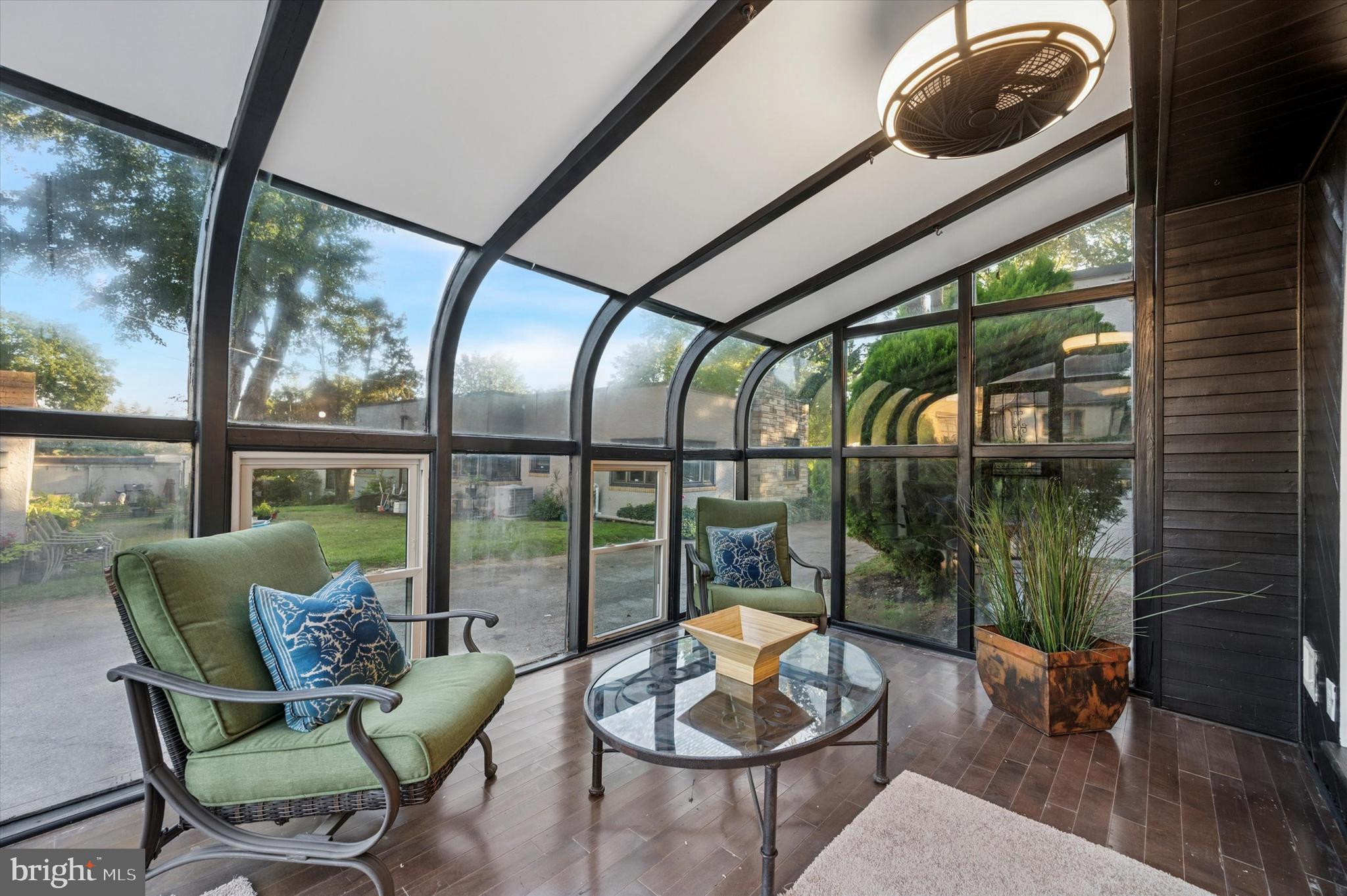 249 Haverford Road Wynnewood, PA 19096 - Photo 10 of 22 Sunroom - Bright and Serene Retreat
