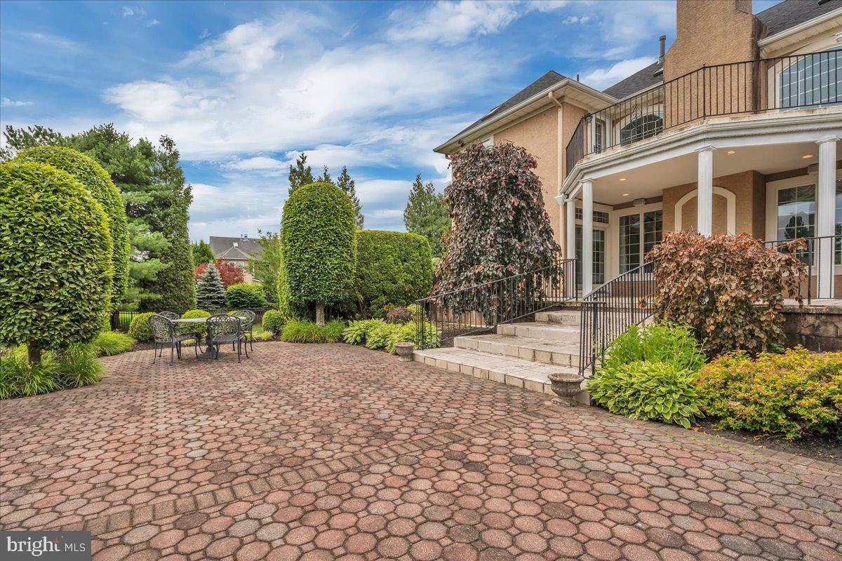 735 Hartford Road Moorestown, NJ 08057 - Photo 11 of 36 Patio w Hot Tub Ready Hookup Pad