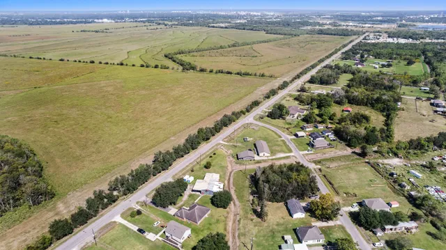 a view of a city and ocean view