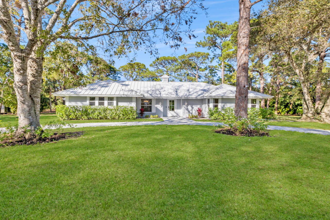 a view of house with a yard
