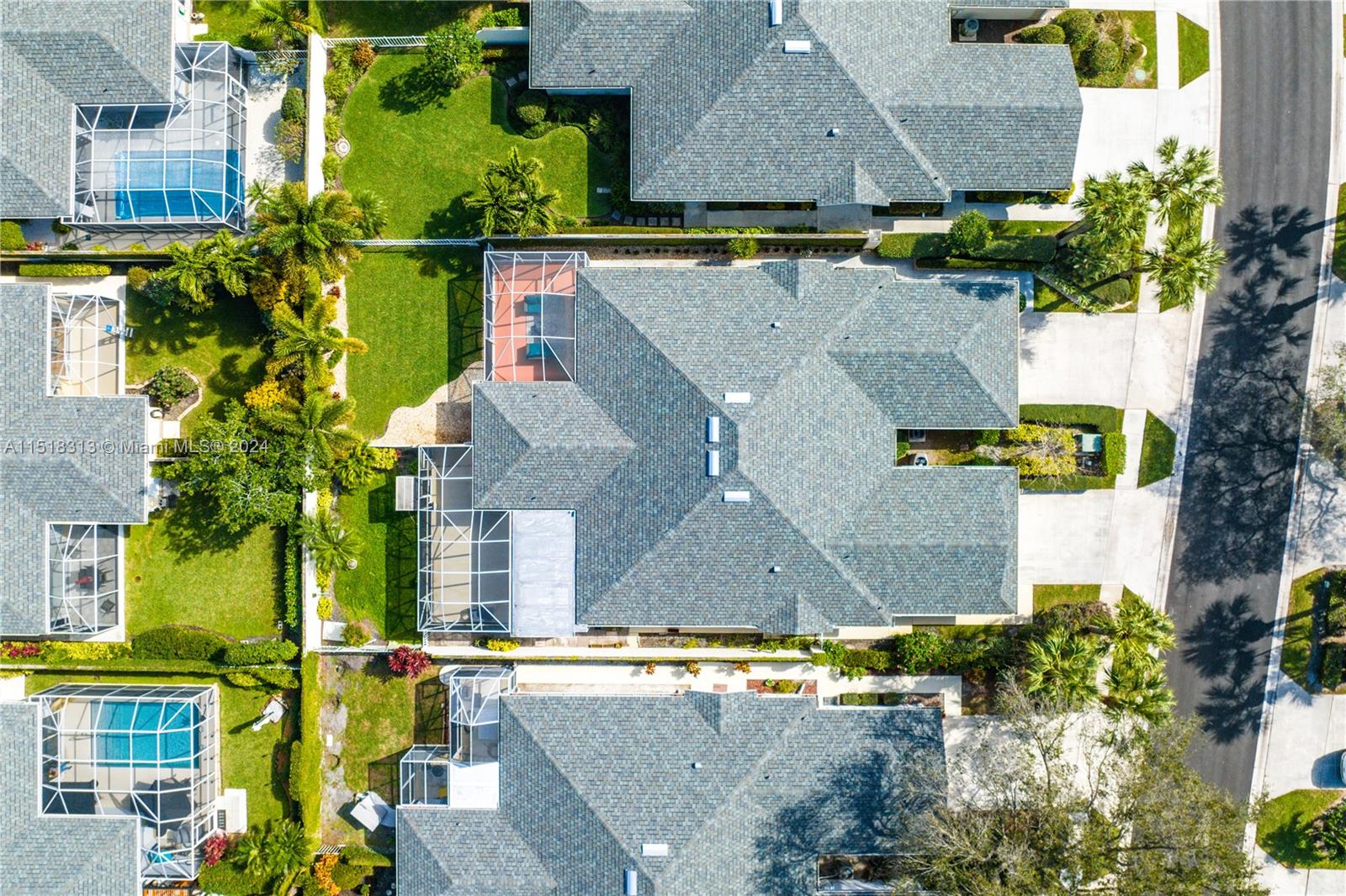 256 Brier Circle Jupiter, FL 33458 - Photo 39 of 50 an aerial view of residential houses with outdoor space and street view