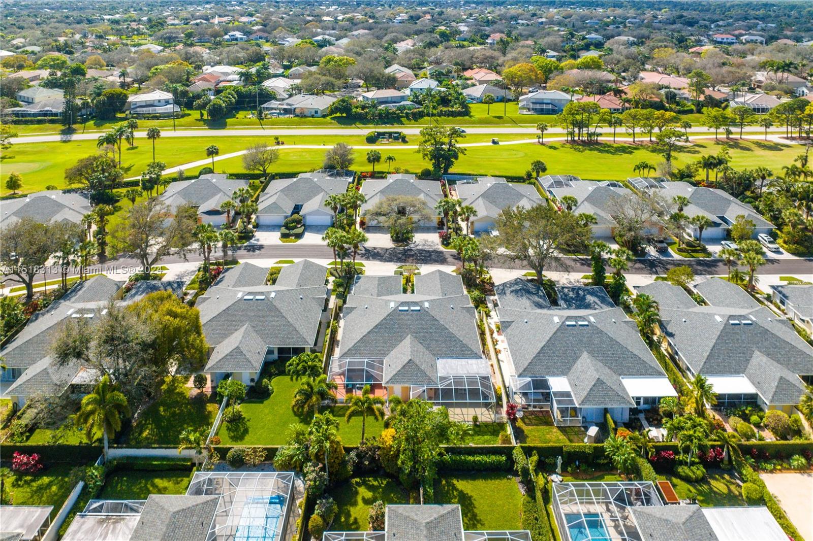 256 Brier Circle Jupiter, FL 33458 - Photo 47 of 50 a view of a city with an ocean and houses