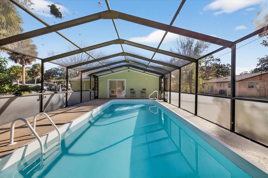 4928 Amherst Court New Port Richey, FL 34652 - Photo 5 of 50 a view of a indoor swimming pool