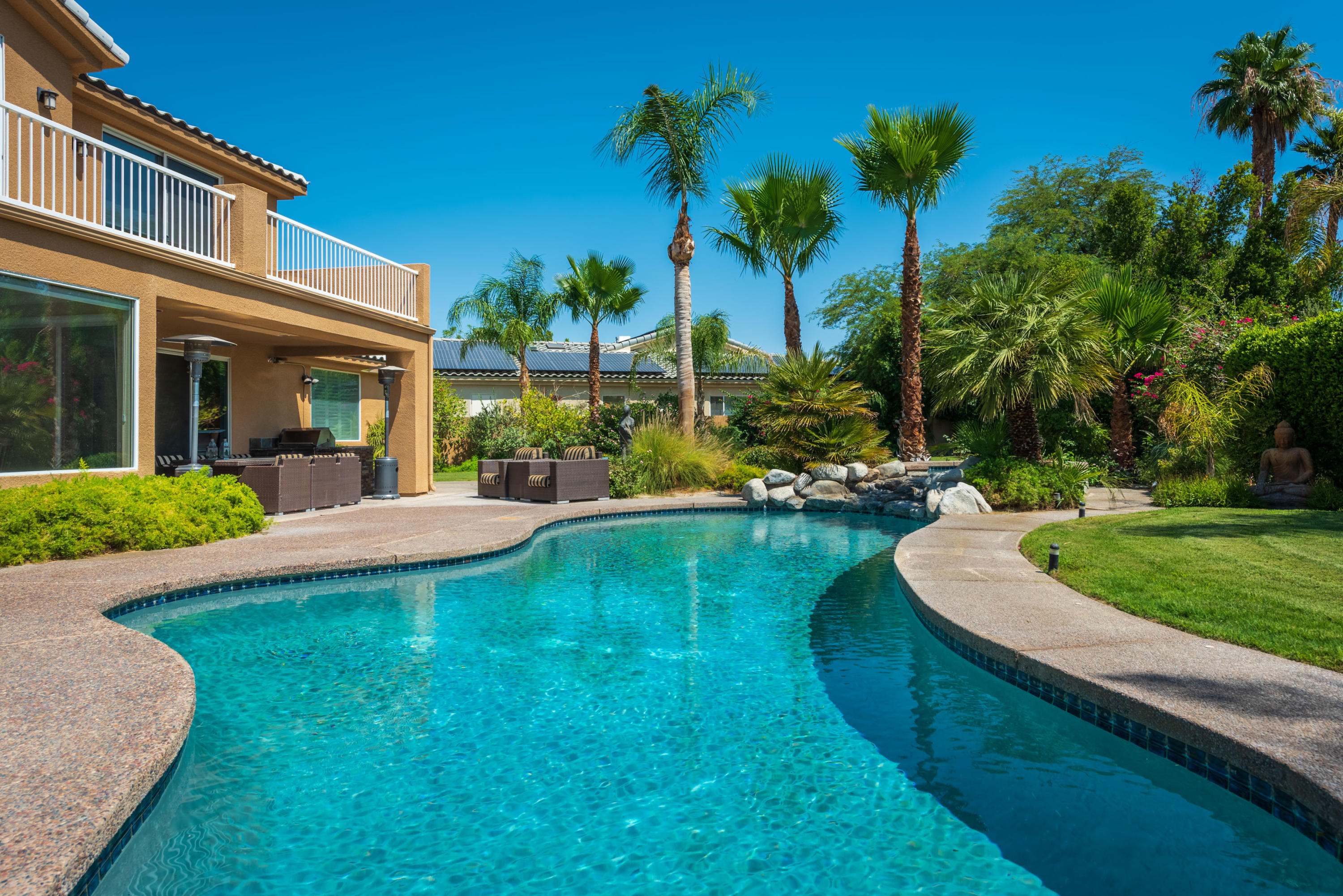 36 Killian Way Rancho Mirage, CA 92270 - Photo 35 of 44 Beautiful Salt-Water Pool