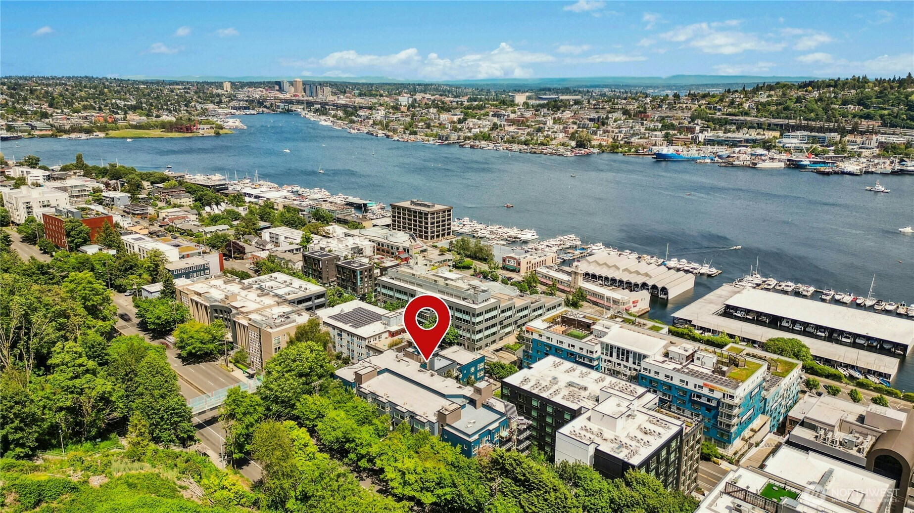 701 Galer Street, Unit 808 Seattle, WA 98109 - Photo 27 of 27 an aerial view of a city