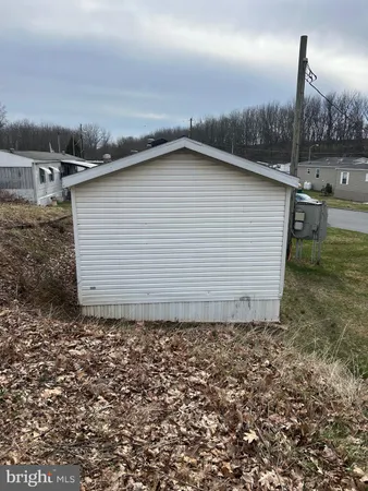 a backyard of a house