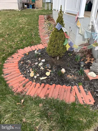 a view of an outdoor space and a yard
