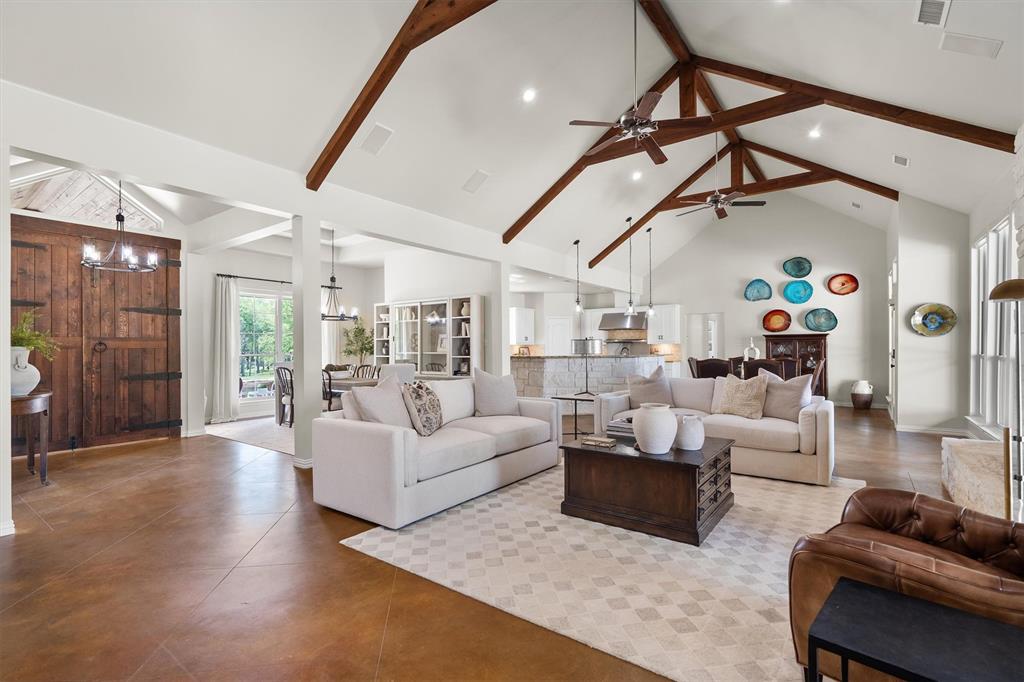 2431 Dr Sanders Road Cross Roads, TX 76227 - Photo 11 of 40 a living room with furniture
