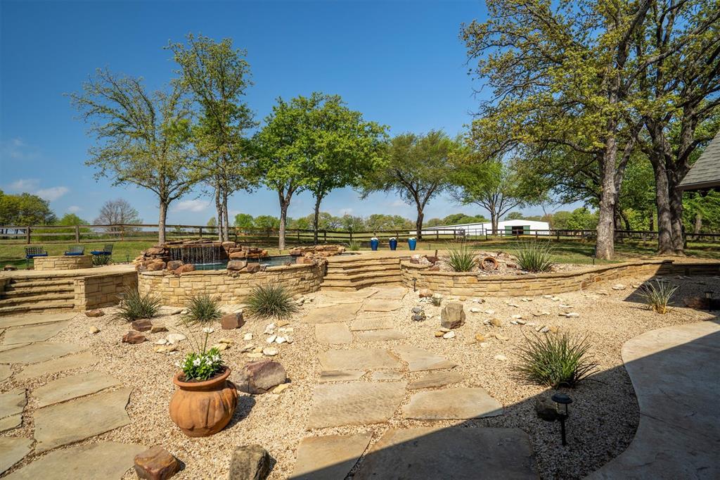 2431 Dr Sanders Road Cross Roads, TX 76227 - Photo 28 of 40 a view of swimming pool with a sitting area