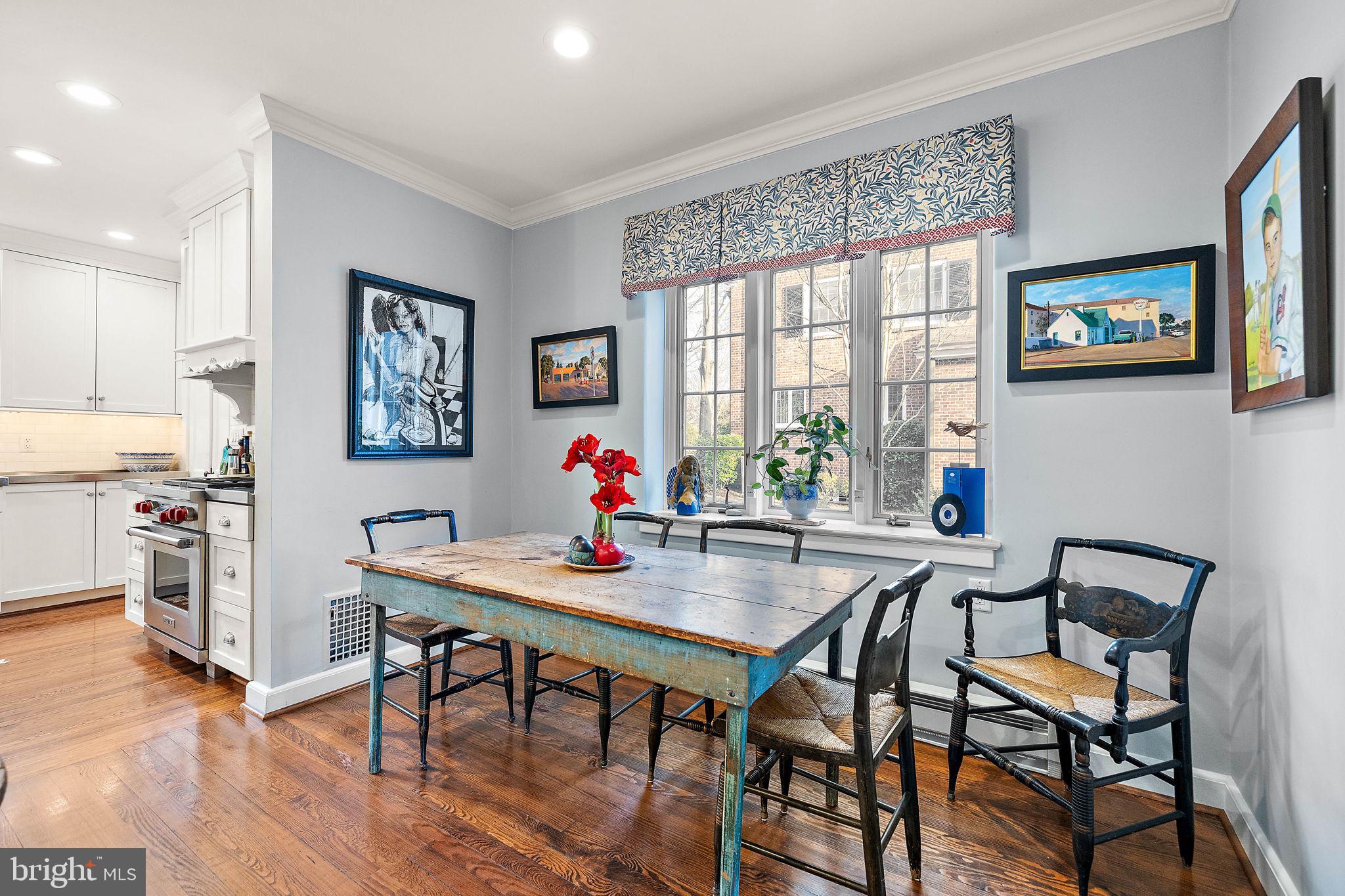 912 Nottingham Road Wilmington, DE 19805 - Photo 15 of 49 a view of a dining room with furniture window and wooden floor