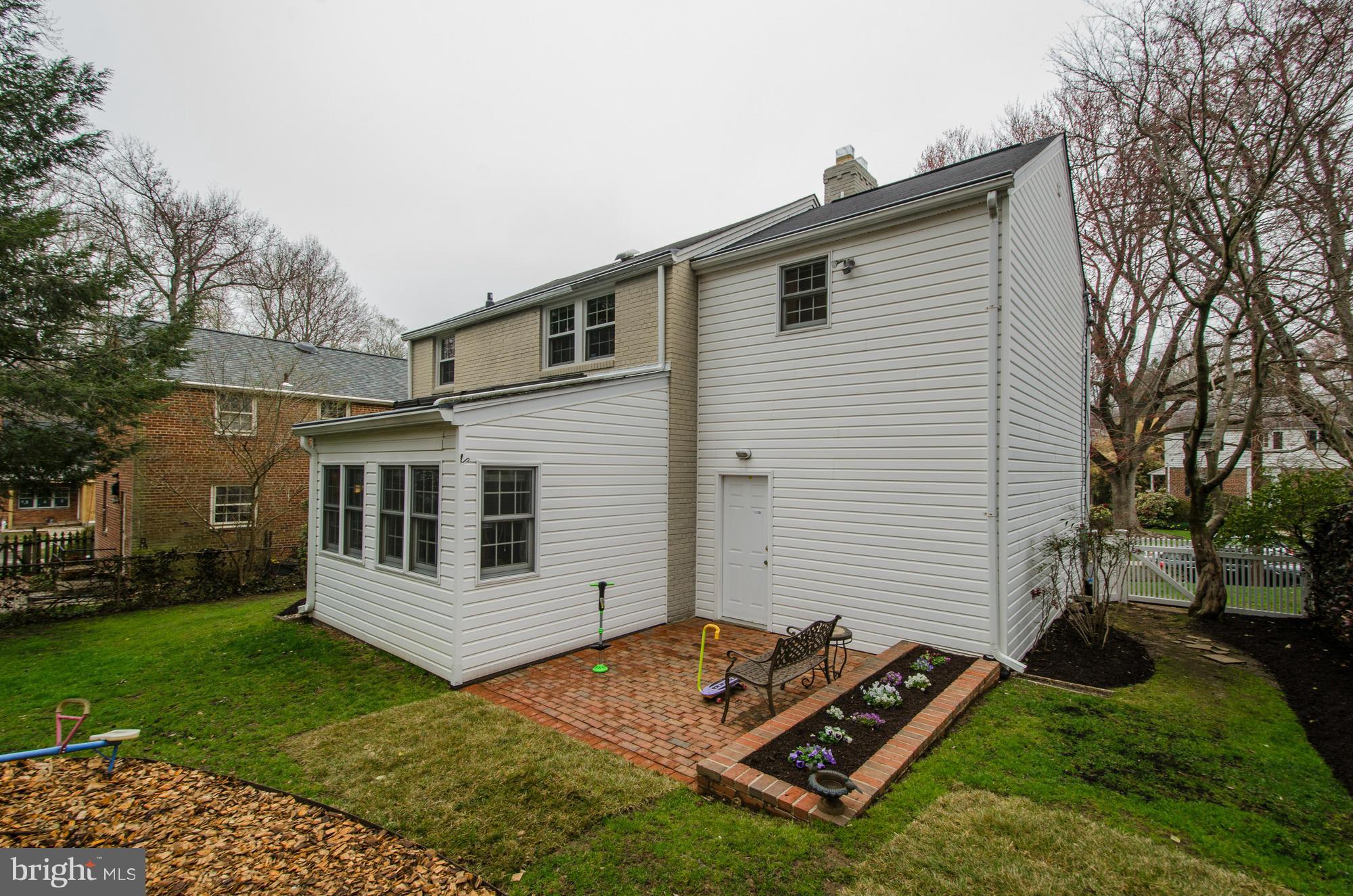 8822 Ridge Road Bethesda, MD 20817 - Photo 18 of 20 a view of a house with backyard