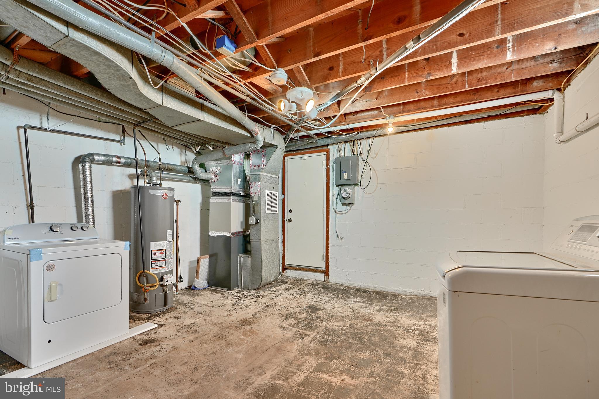 530 47th Street Baltimore, MD 21224 - Photo 29 of 29 Laundry room/storage room/ walk out basement
