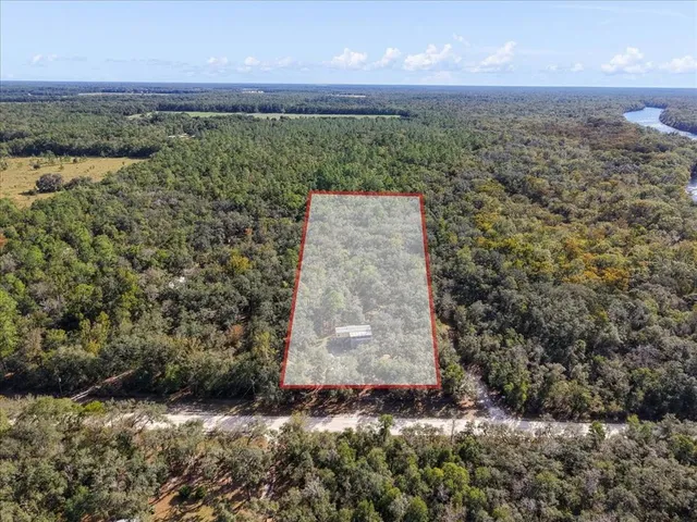 a view of an ocean from a yard