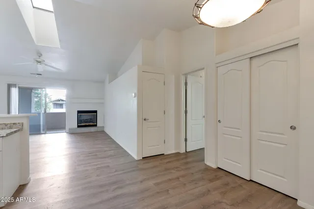 wooden floor in an empty room