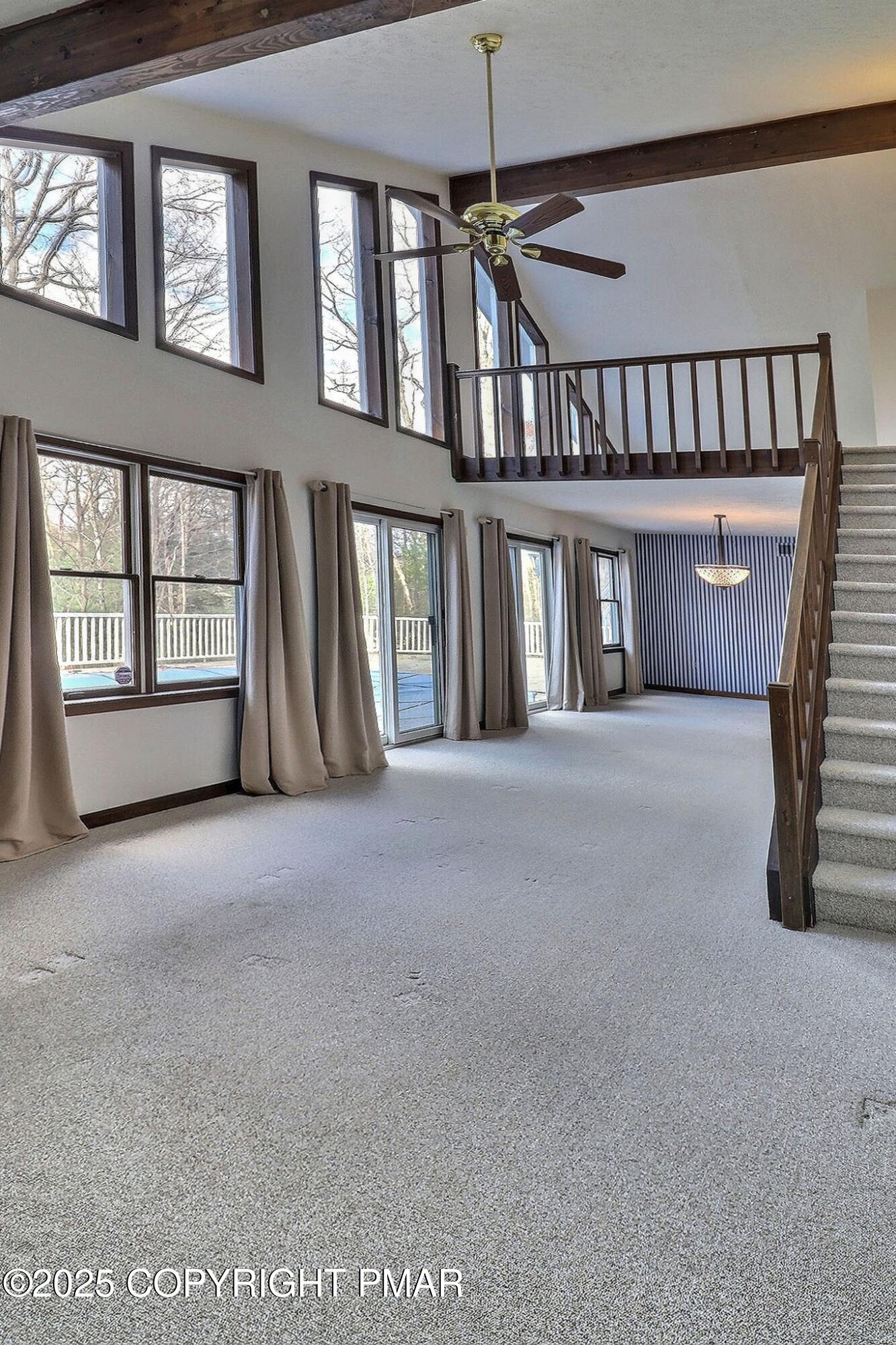641 Long Mountain Road Effort, PA 18330 - Photo 41 of 41 a view of an empty room with windows