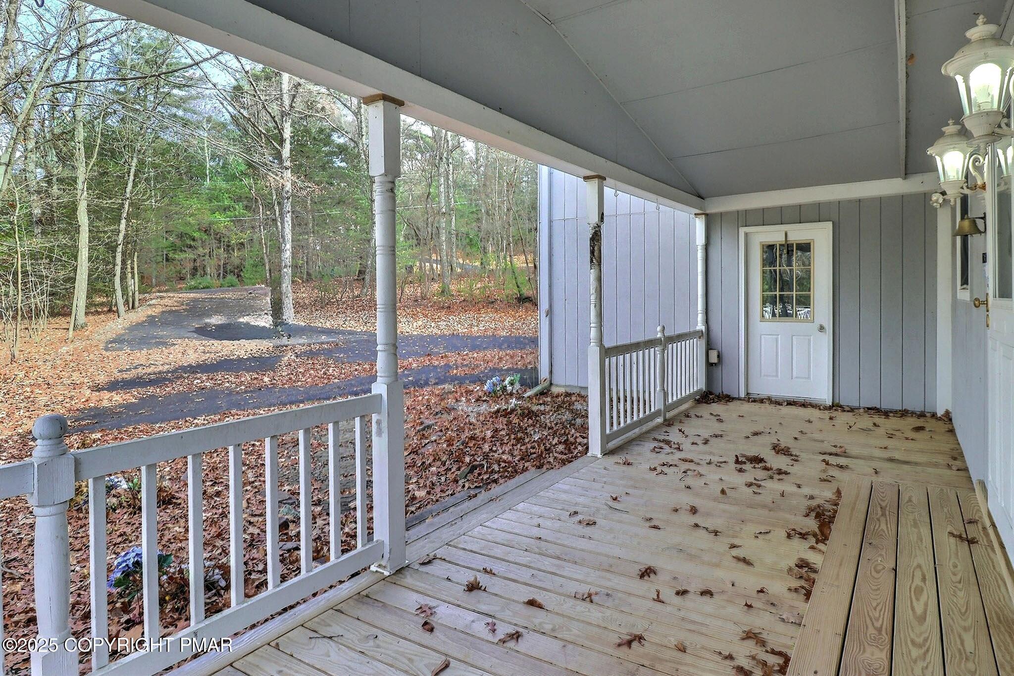 641 Long Mountain Road Effort, PA 18330 - Photo 34 of 41 a view of a porch