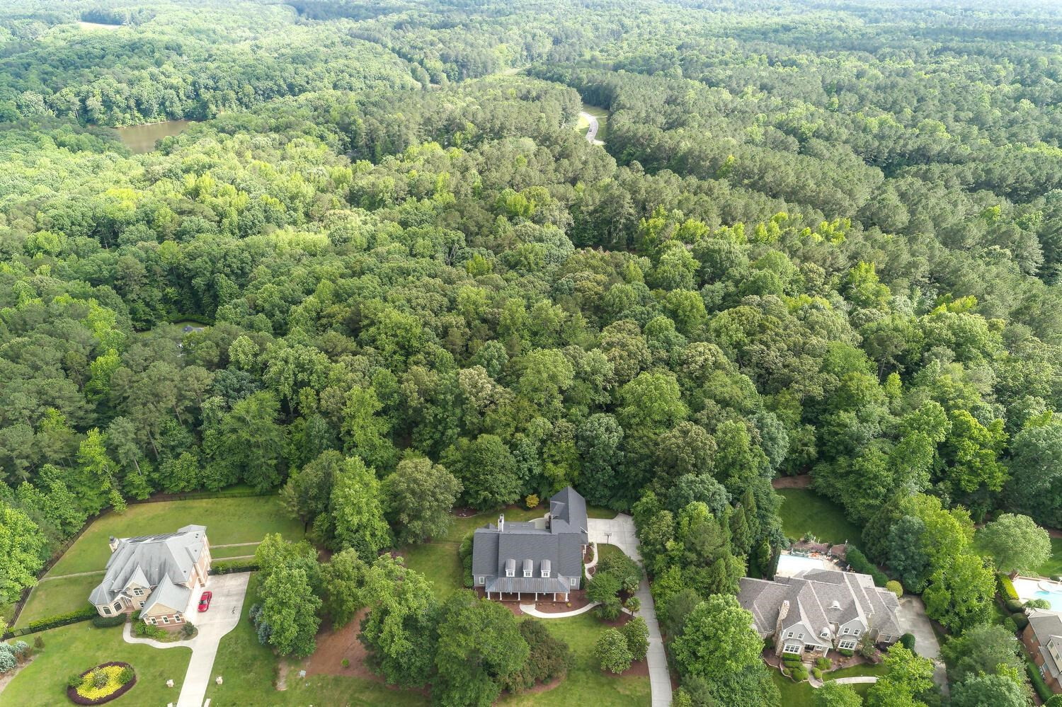 1700 Sharnbrook Court Raleigh, NC 27614 - Photo 3 of 85 A Bird's Eye View with Falls Lake Just Beyond