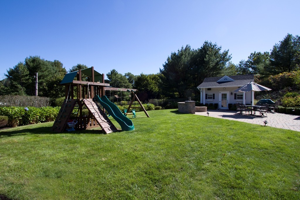 2 Campbell Road Middleton, MA 01949 - Photo 26 of 30 a view of a house with swimming pool and a yard