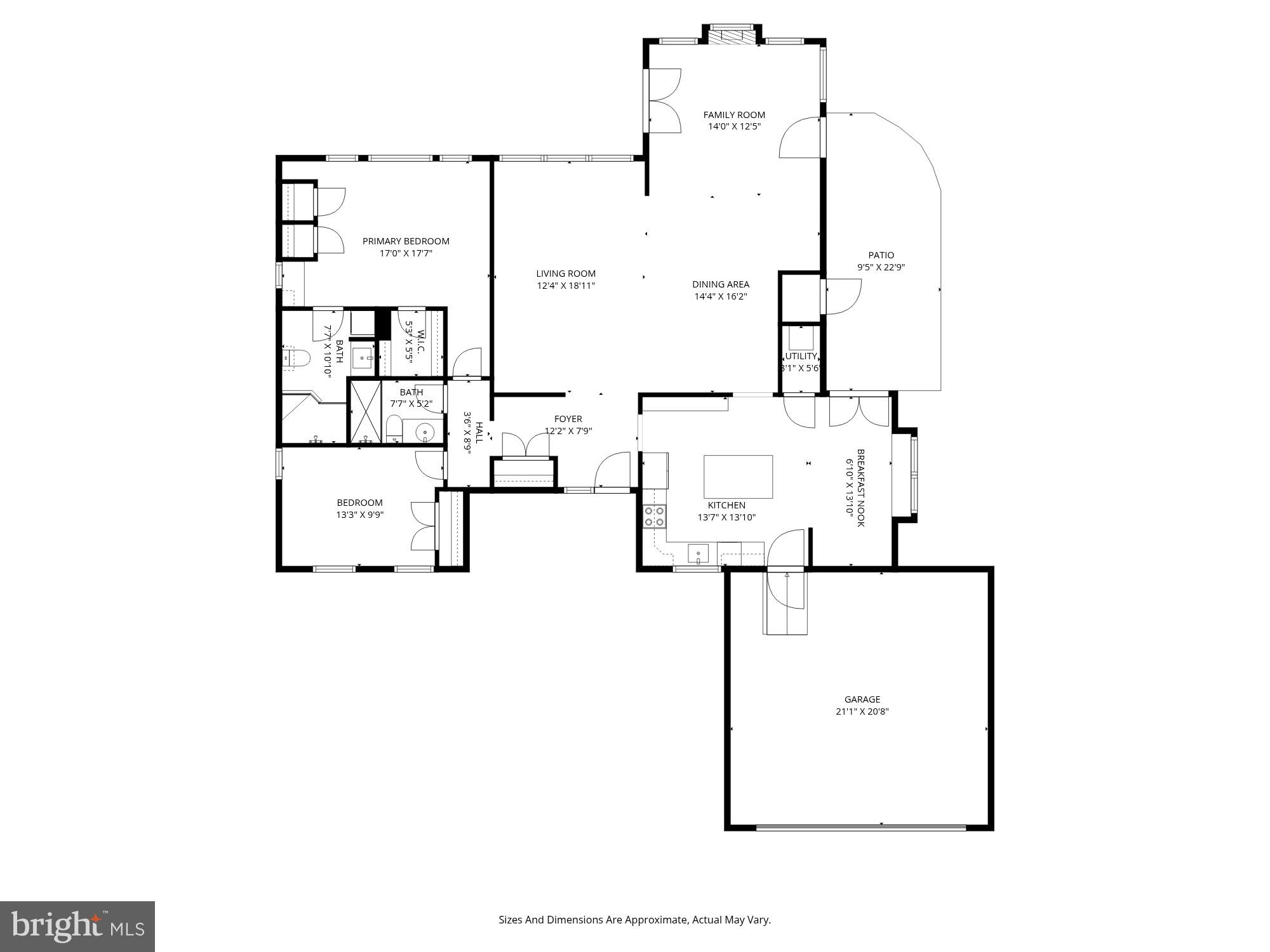 847 Woodmont Road Annapolis, MD 21401 - Photo 39 of 39 Floor Plan and Dimensions