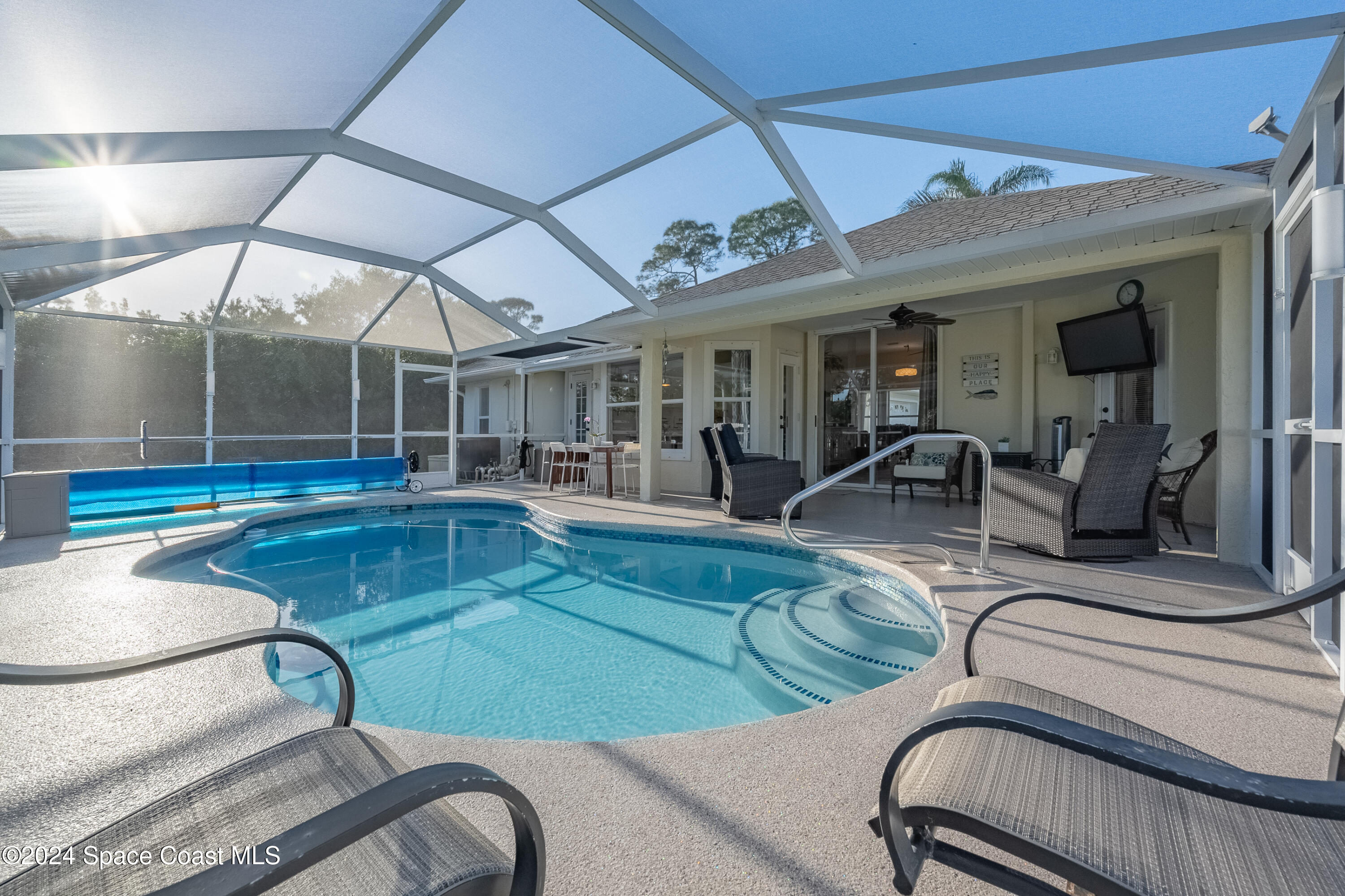 256 Midvale Terrace Sebastian, FL 32958 - Photo 48 of 77 Heated Pool