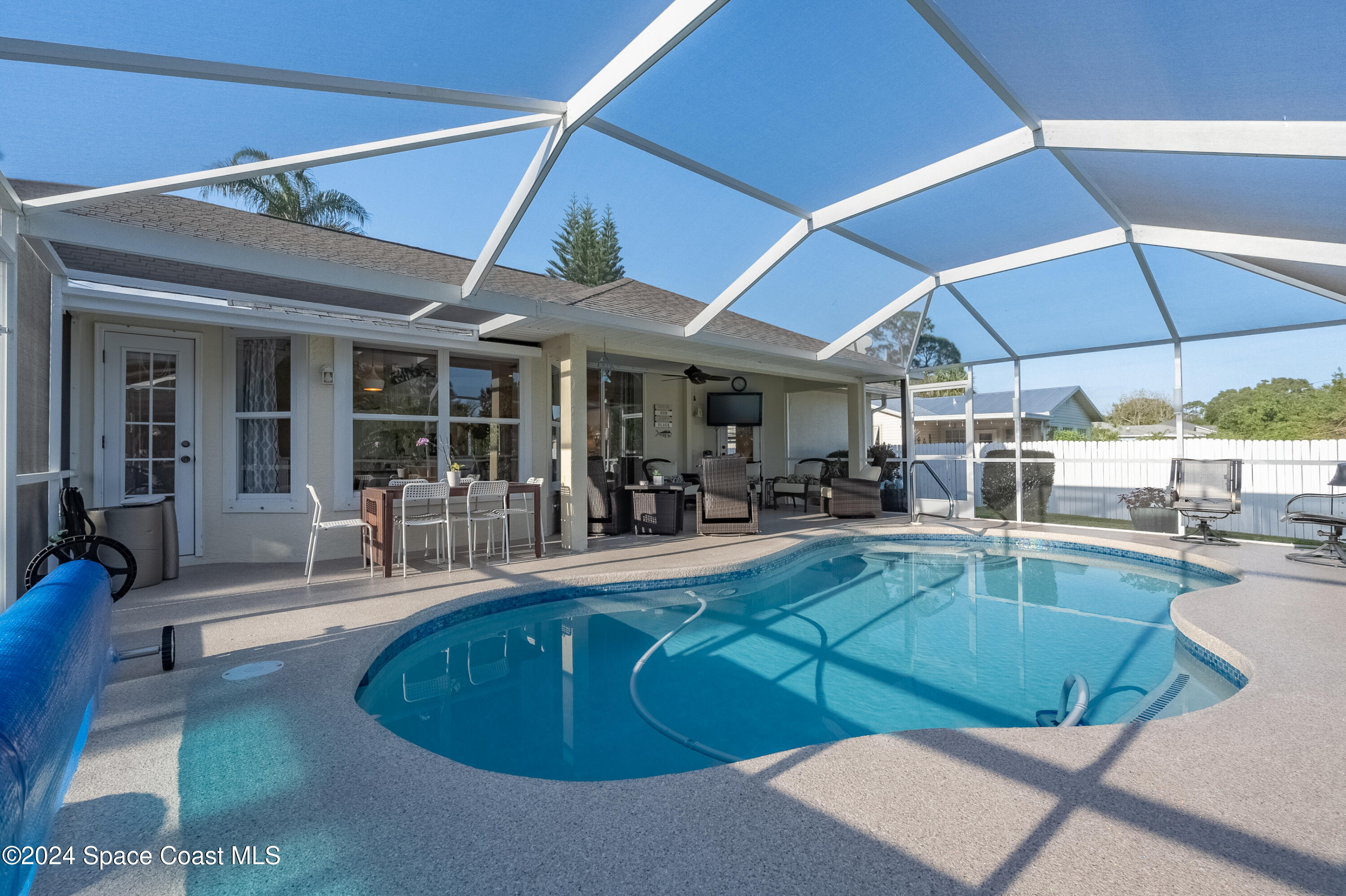 256 Midvale Terrace Sebastian, FL 32958 - Photo 49 of 77 Heated Pool