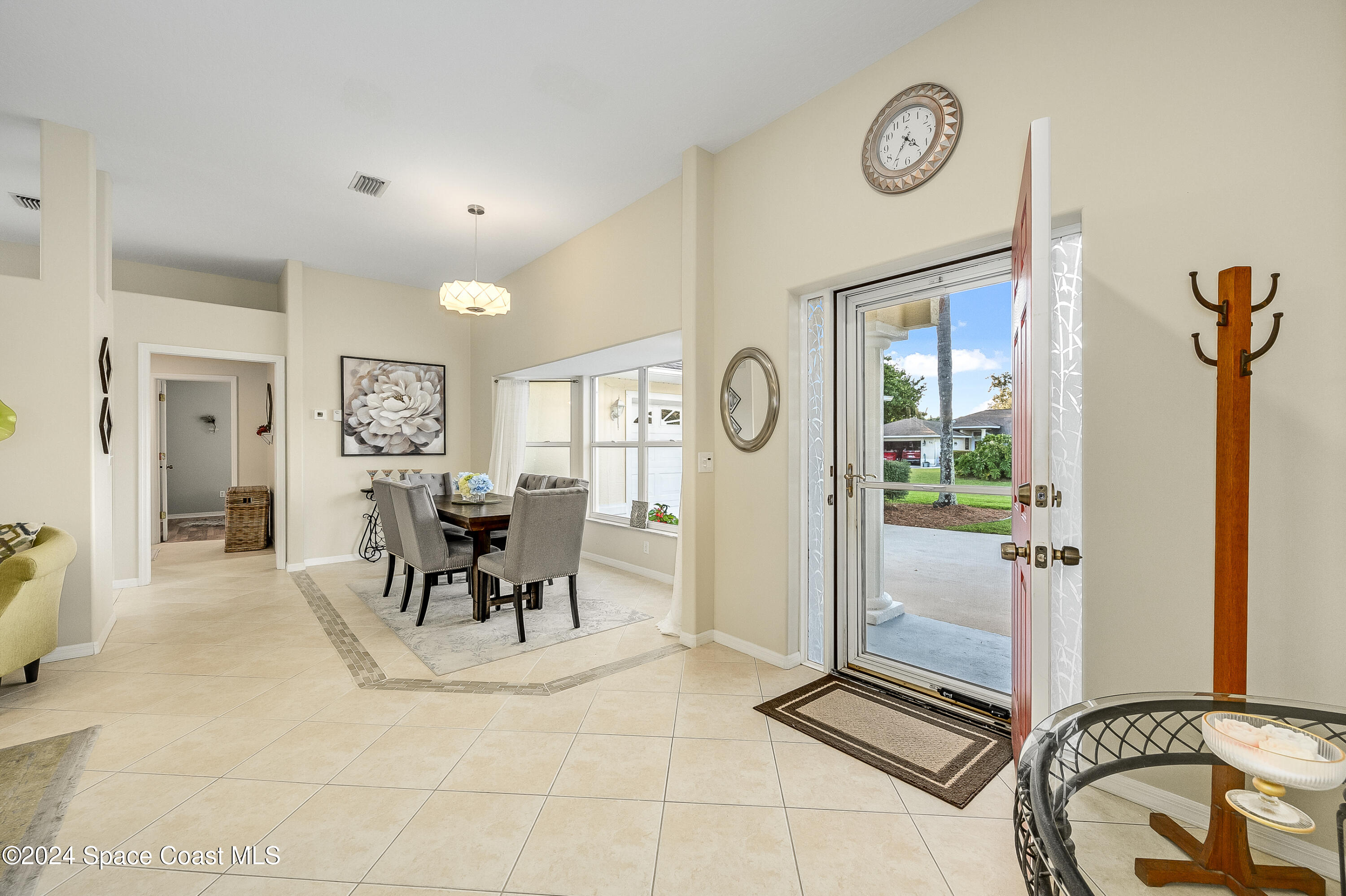256 Midvale Terrace Sebastian, FL 32958 - Photo 9 of 77 Foyer to dining