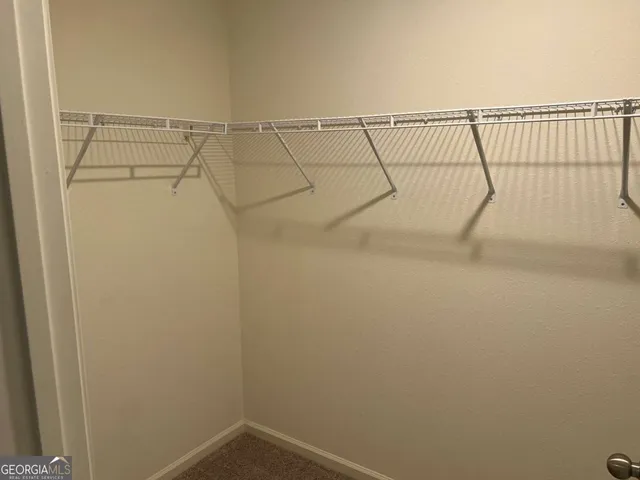 a view of a rack on the wall