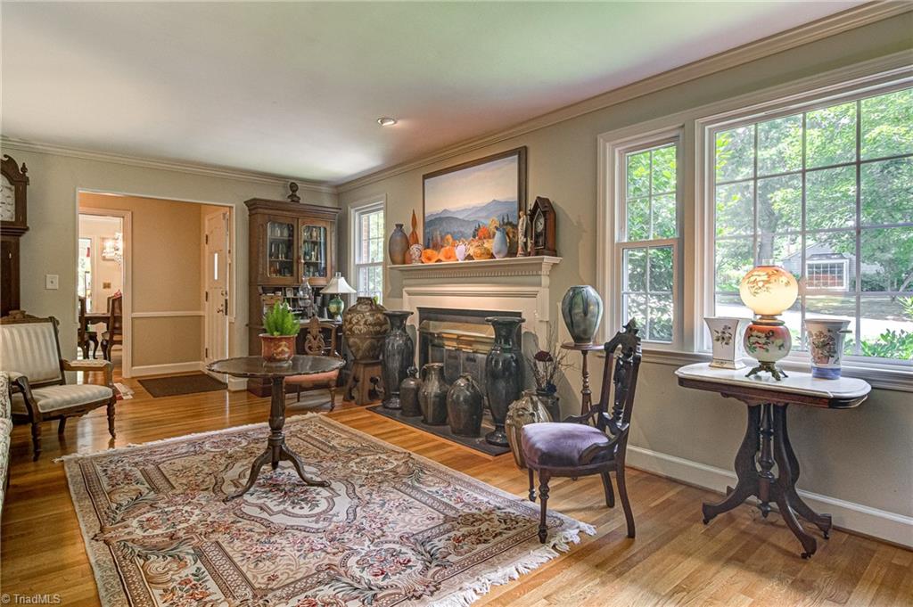 3038 Cambridge Road Winston-Salem, NC 27104 - Photo 6 of 31 View of the dining room from the kitchen