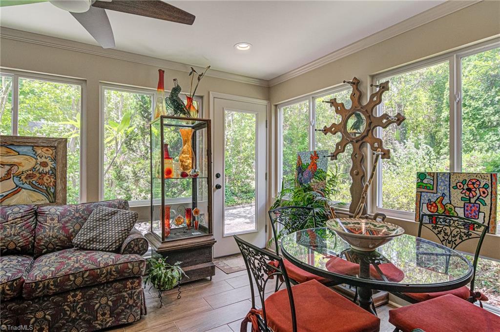 3038 Cambridge Road Winston-Salem, NC 27104 - Photo 9 of 31 sunroom