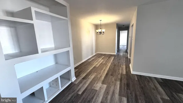 a view of wooden floor