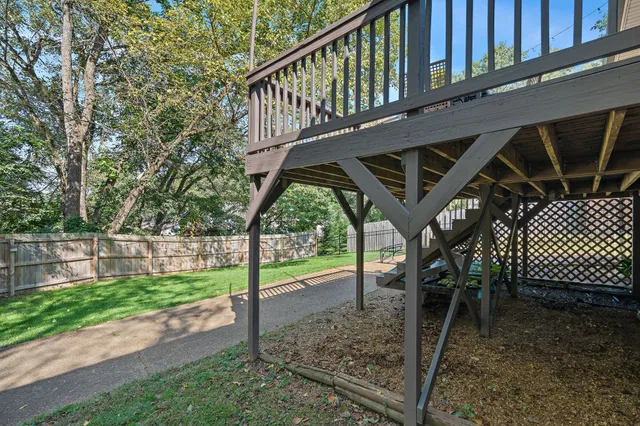 a view of a roof deck