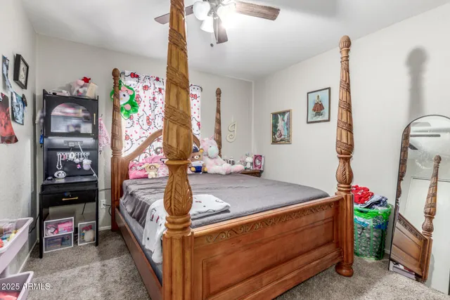 a room with toys and storage