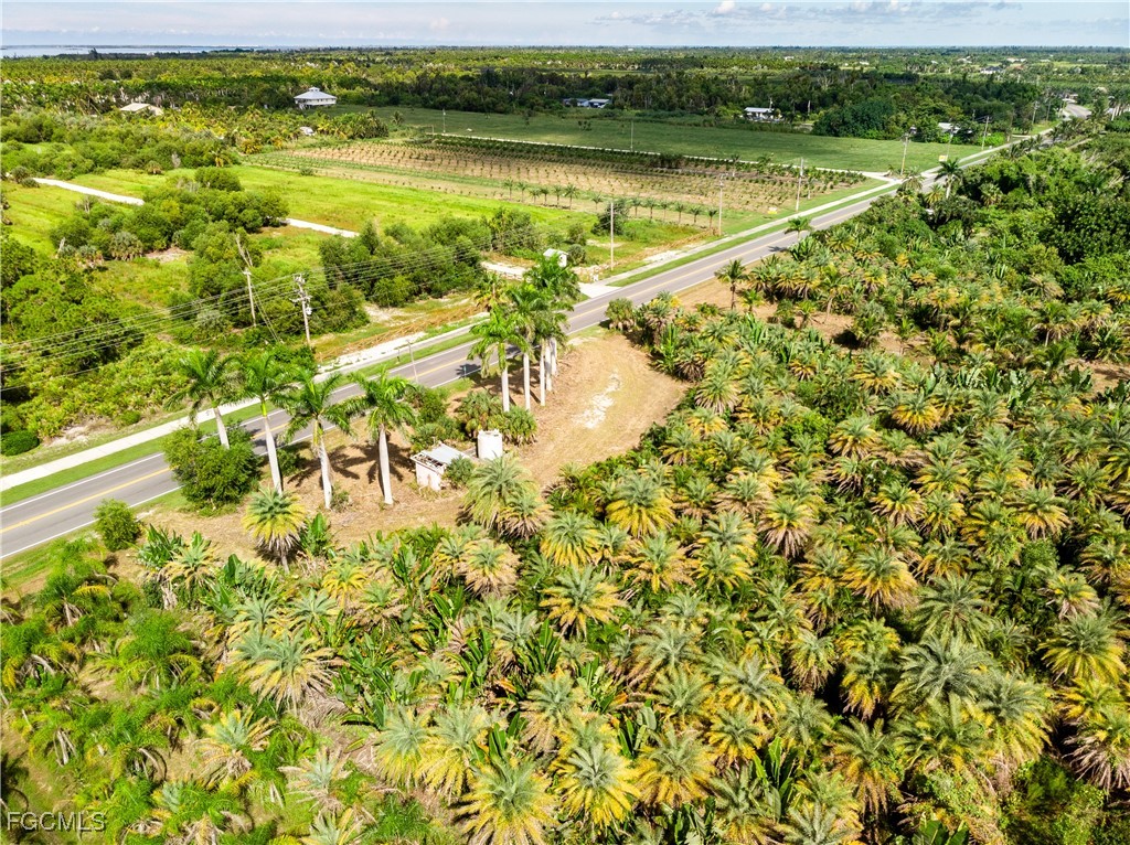 12549 Tiffany Road Bokeelia, FL 33922 - Photo 12 of 17 a view of a yard with an outdoor space