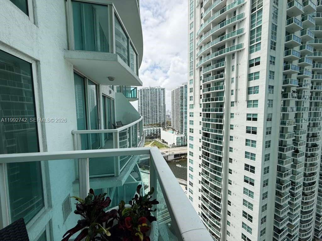 41 Southeast 5th Street, Unit 1505 Miami, FL 33131 - Photo 14 of 16 a view of balcony and deck
