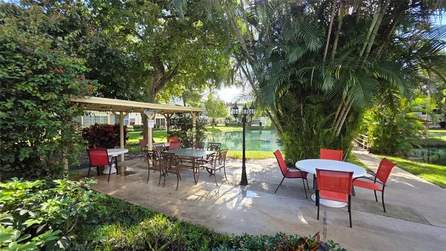 a view of balcony with chairs
