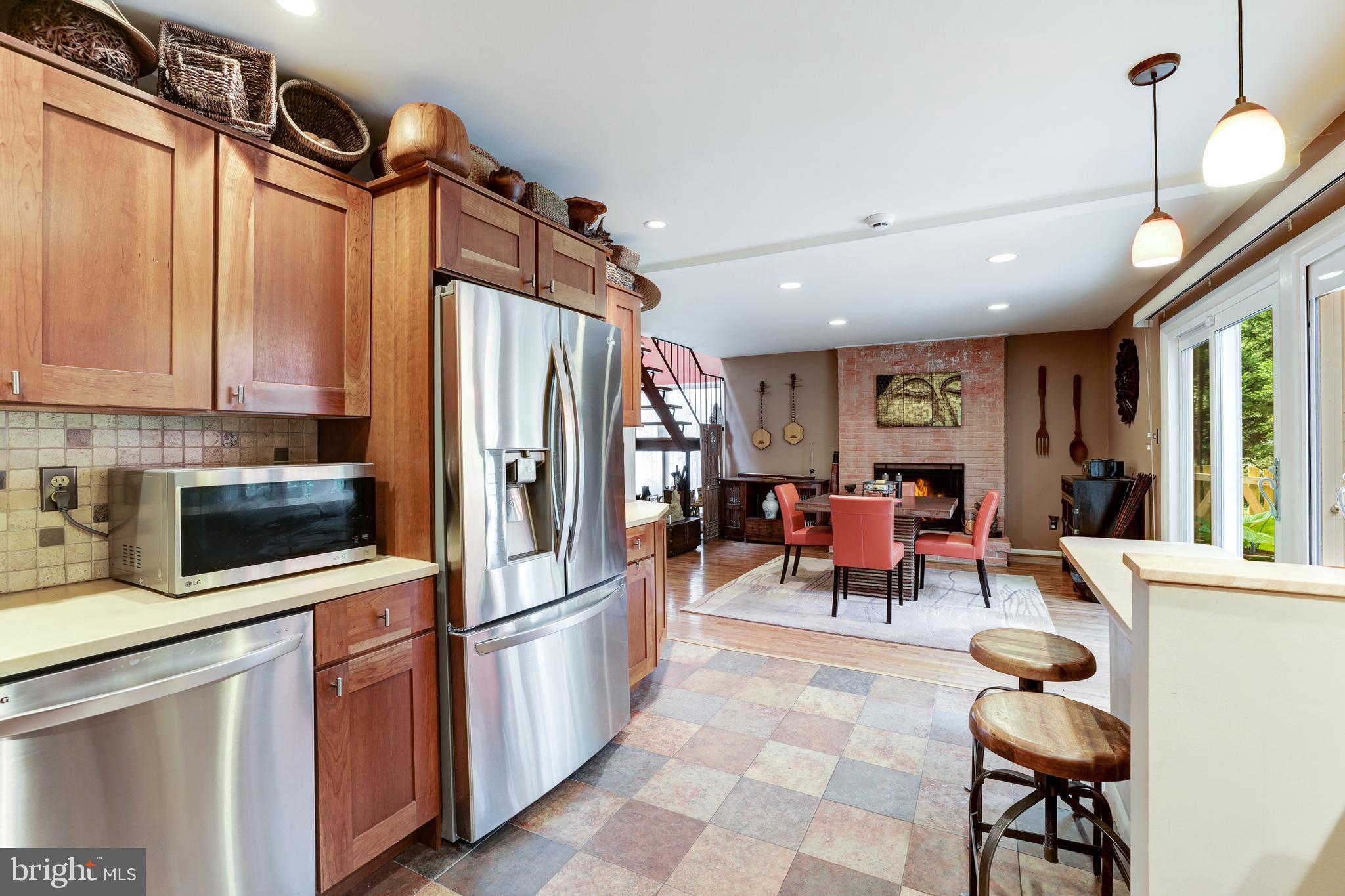 1407 Aldenham Lane Reston, VA 20190 - Photo 25 of 56 View of the Diningroom from Kitchen