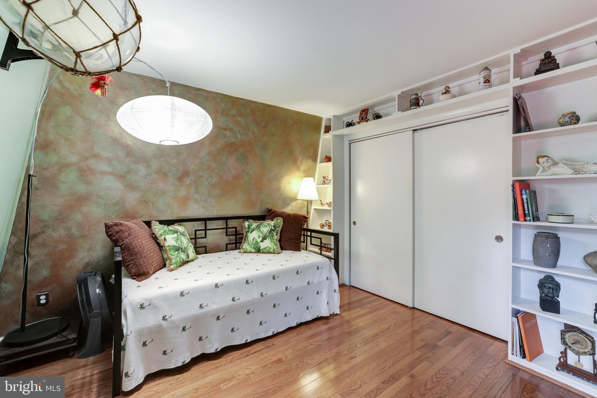 1407 Aldenham Lane Reston, VA 20190 - Photo 38 of 56 3rd bedroom with a large closet and surround shelf