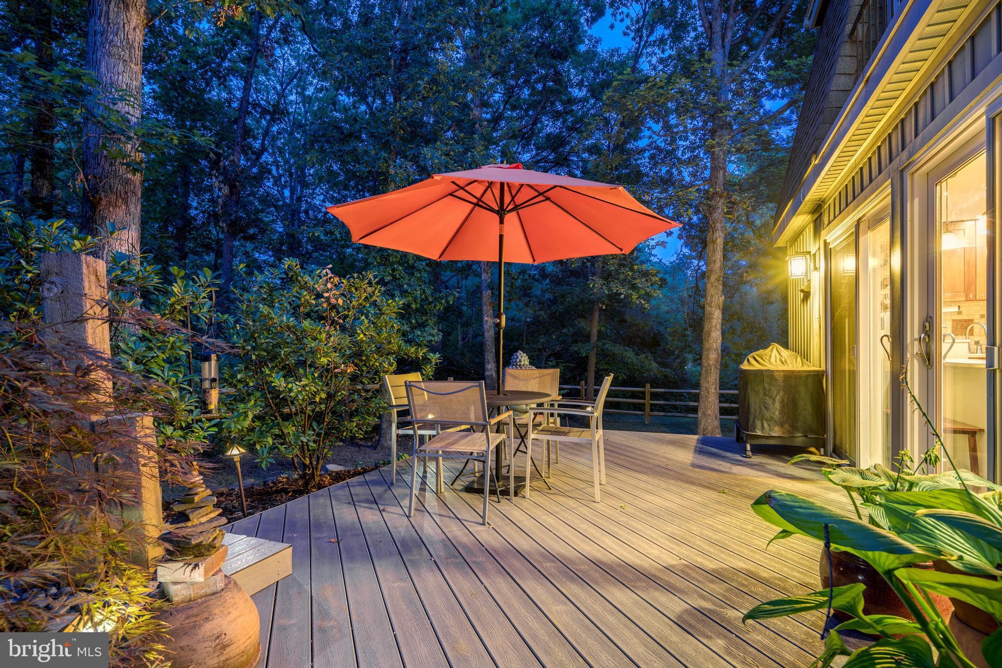 1407 Aldenham Lane Reston, VA 20190 - Photo 52 of 56 Warm lights from the kitchen