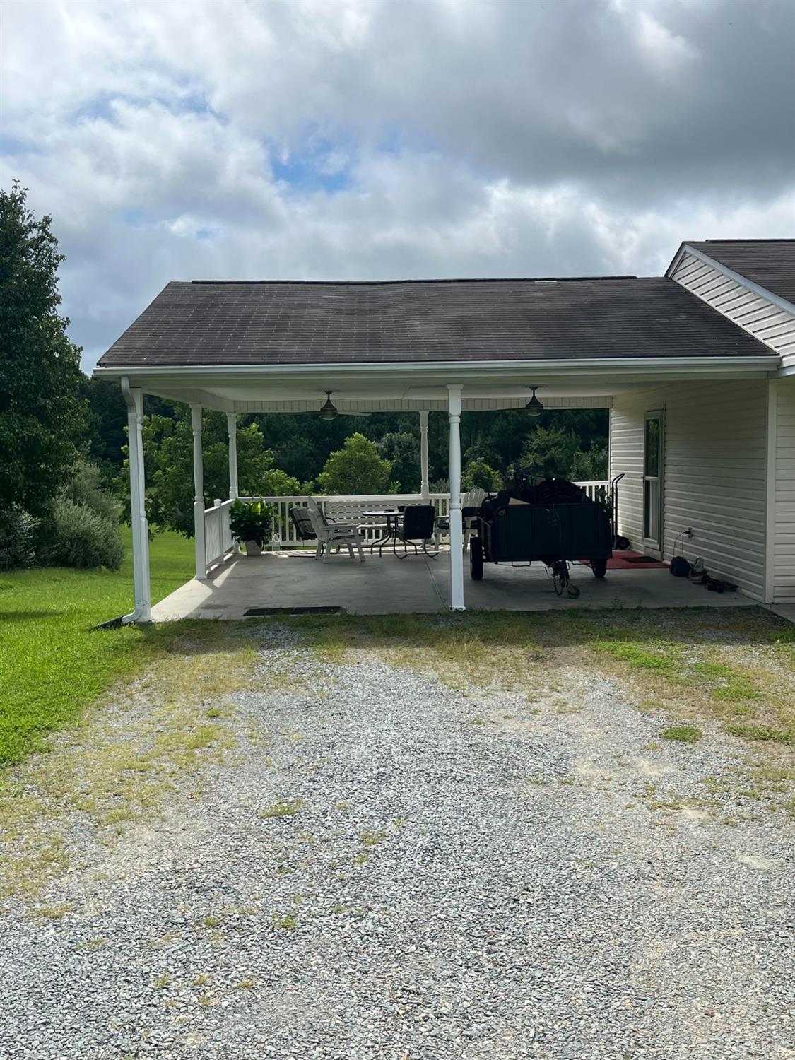 2135 Spring Garden Road Chatham, VA 24531 - Photo 2 of 18 a view of a house with backyard and porch