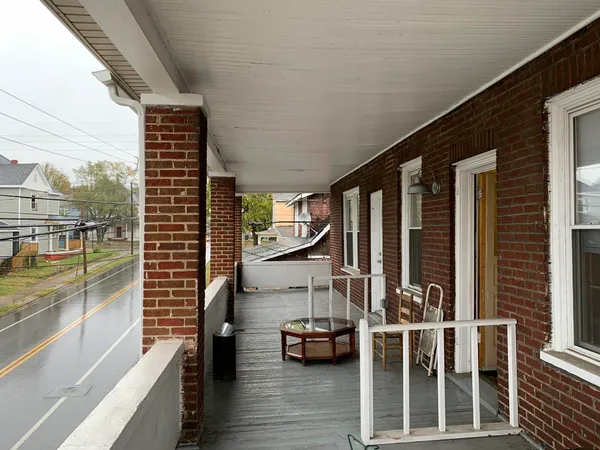 a view of balcony
