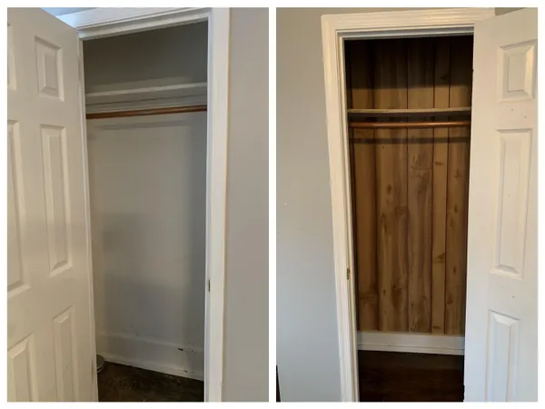 a view of front door