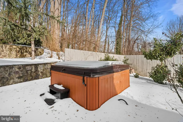 a view of a swimming pool with a yard