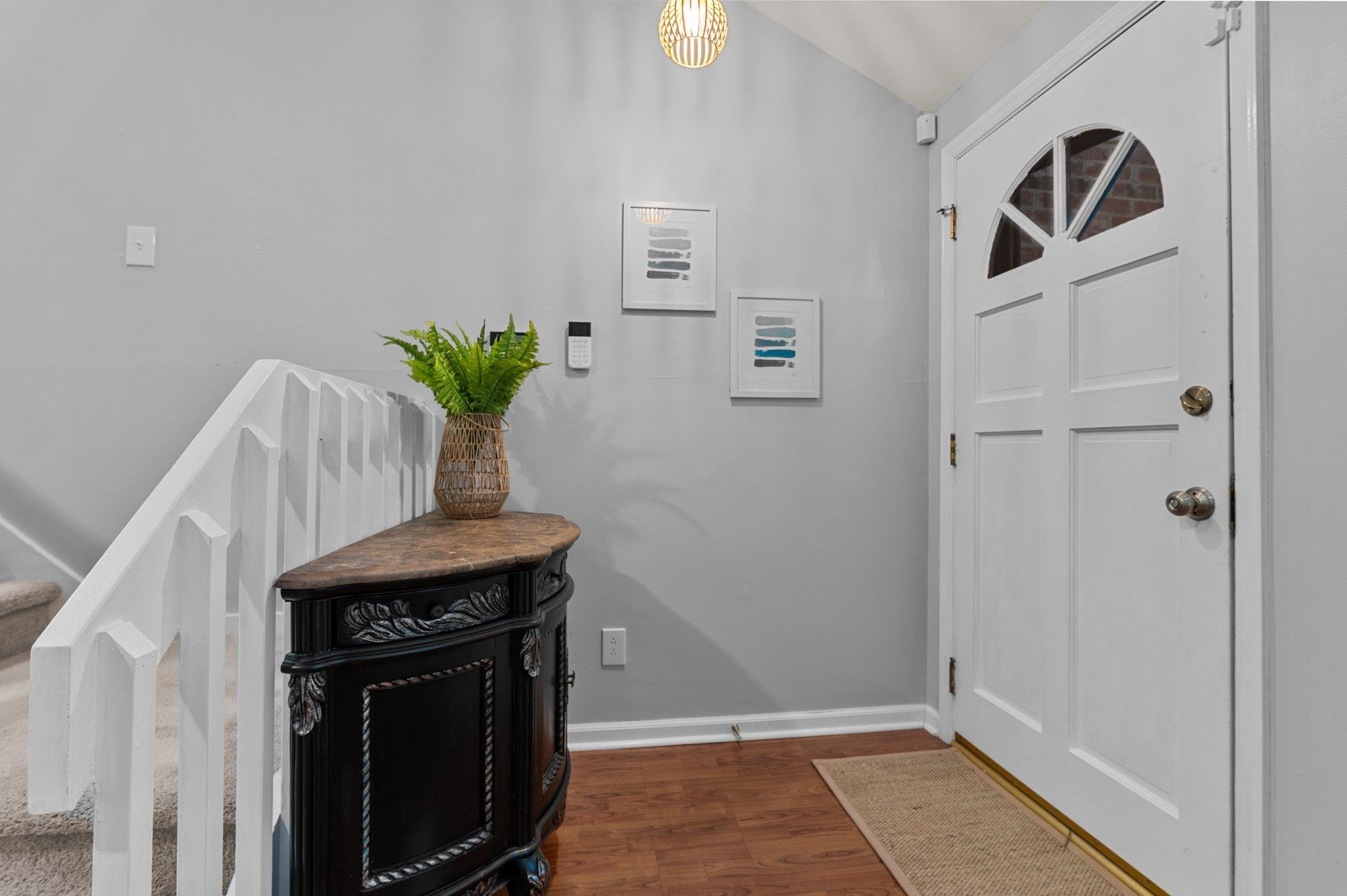7818 Breckon Way Raleigh, NC 27615 - Photo 3 of 27 a view of a livingroom with a potted plant