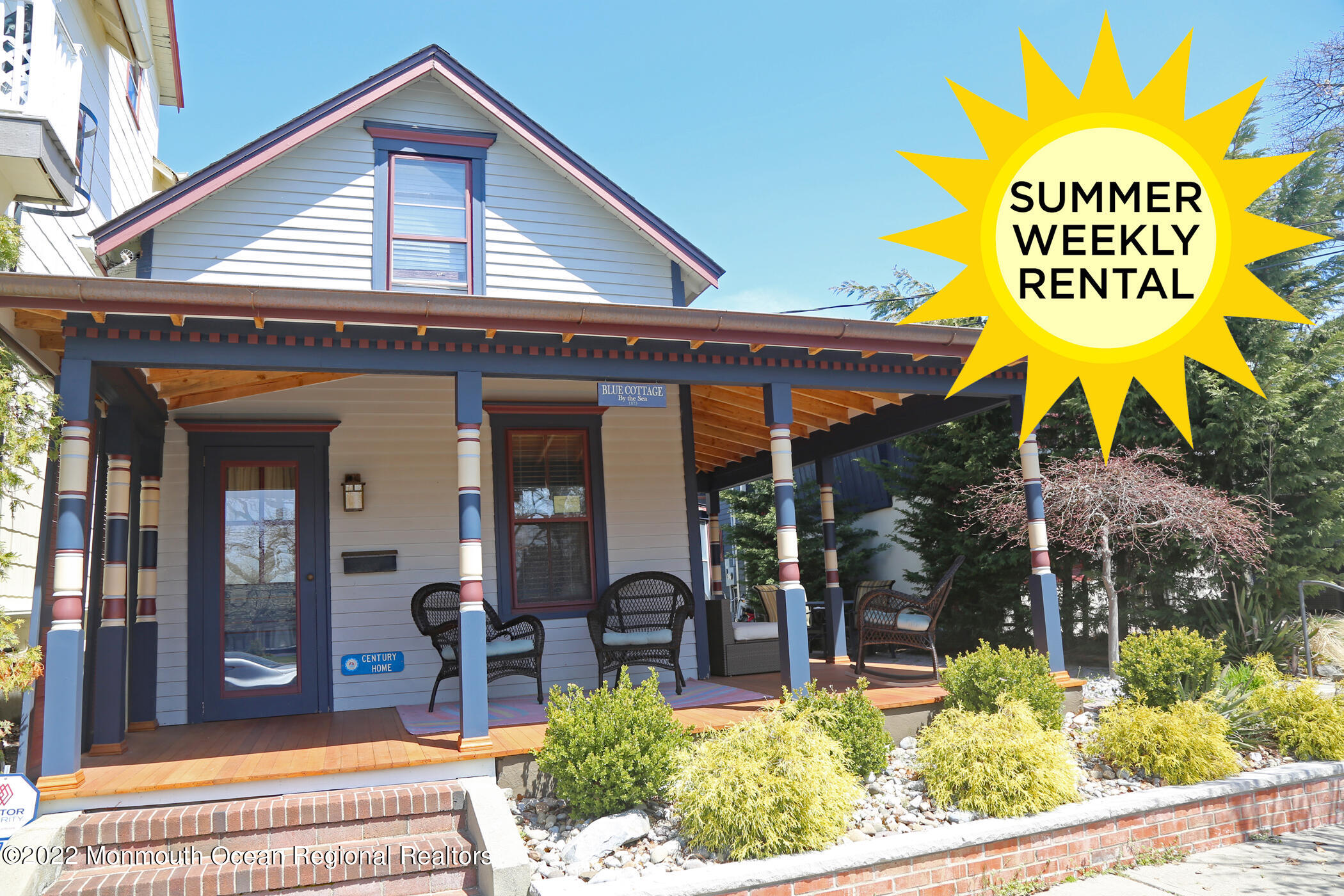 87 Cookman Avenue Ocean Grove, NJ 07756 - Photo 1 of 19 a view of a house with a entrance door