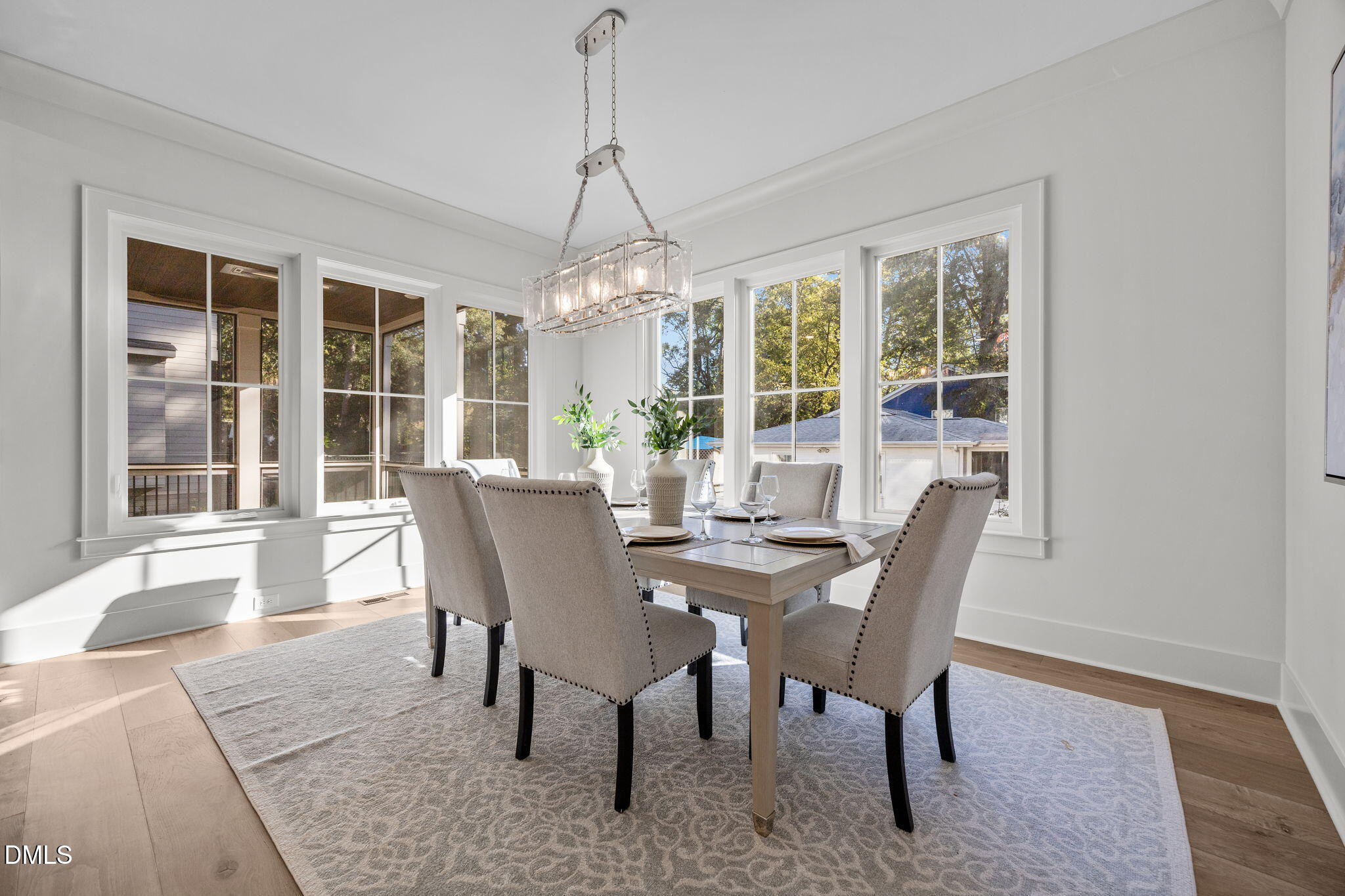 1000 Canterbury Road Raleigh, NC 27607 - Photo 11 of 46 a view of a dining room with furniture window and outside view