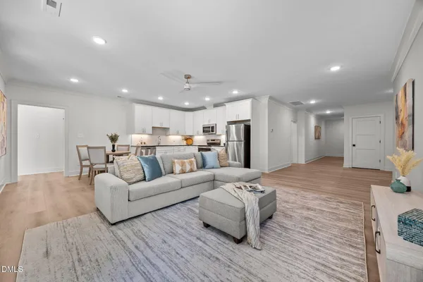 a view of storage and utility room with empty racks