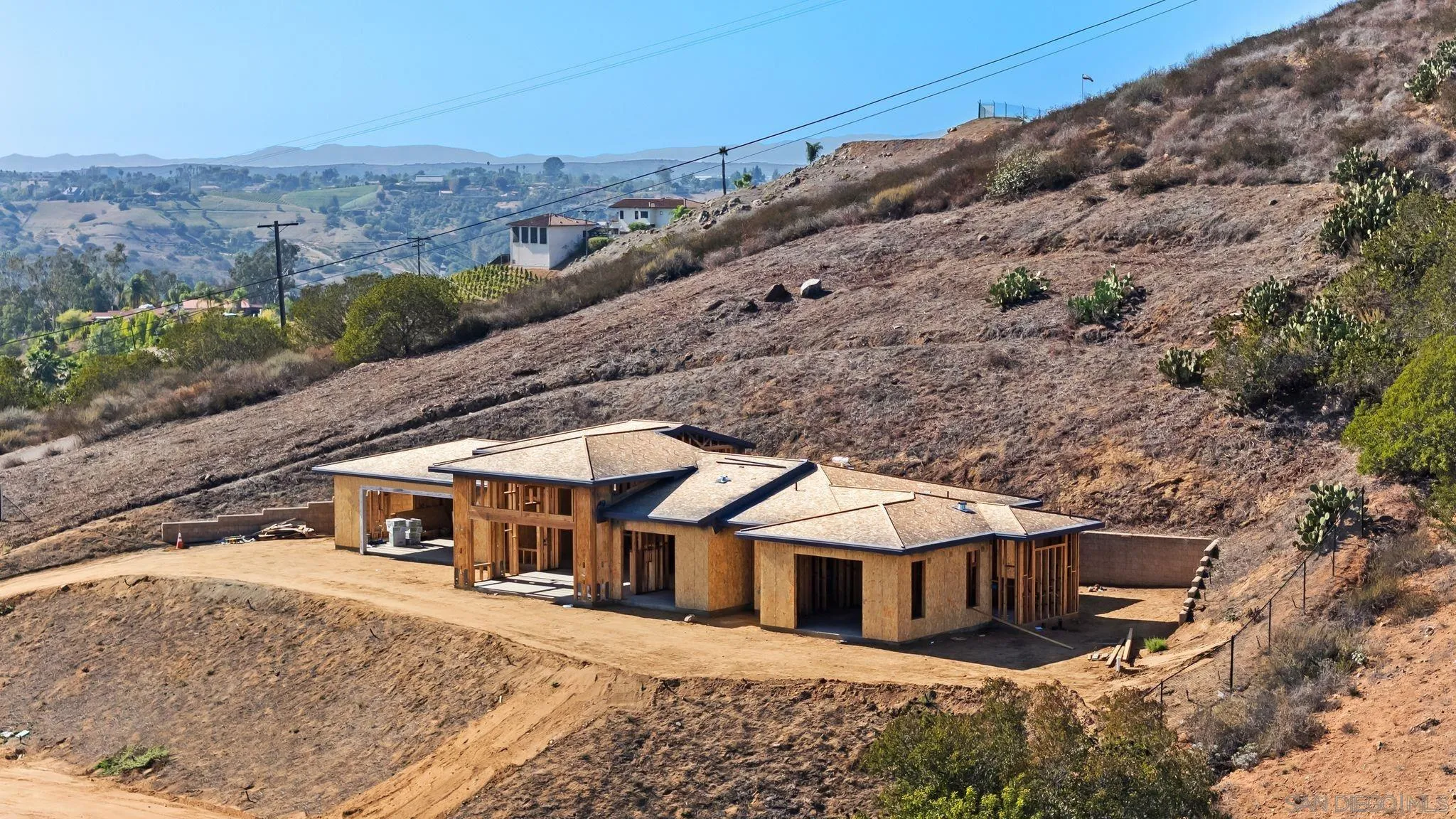 3916 Citrus Drive Fallbrook, CA 92028 - Photo 11 of 36 an aerial view of a house with a yard
