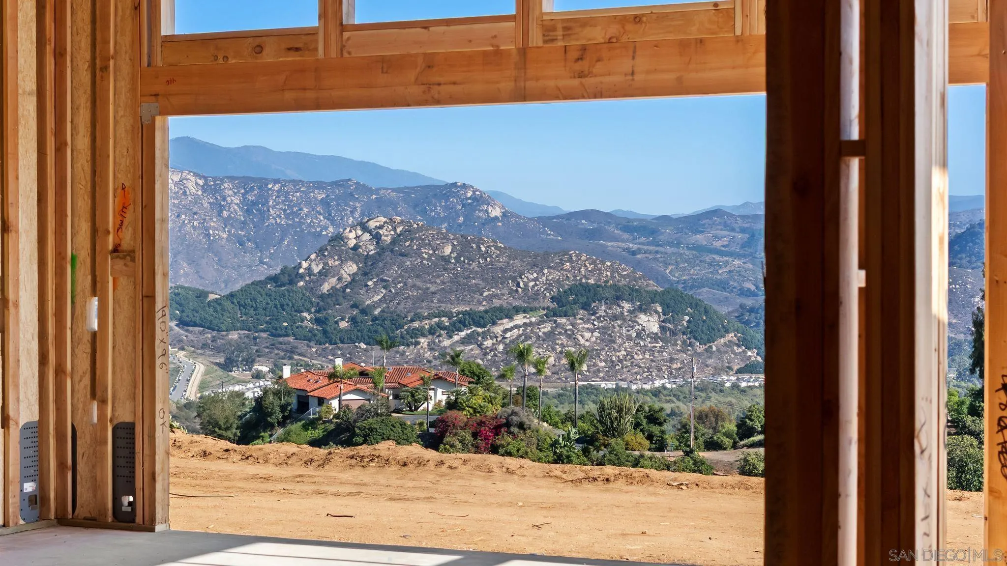 3916 Citrus Drive Fallbrook, CA 92028 - Photo 21 of 36 a view of a yard from a window