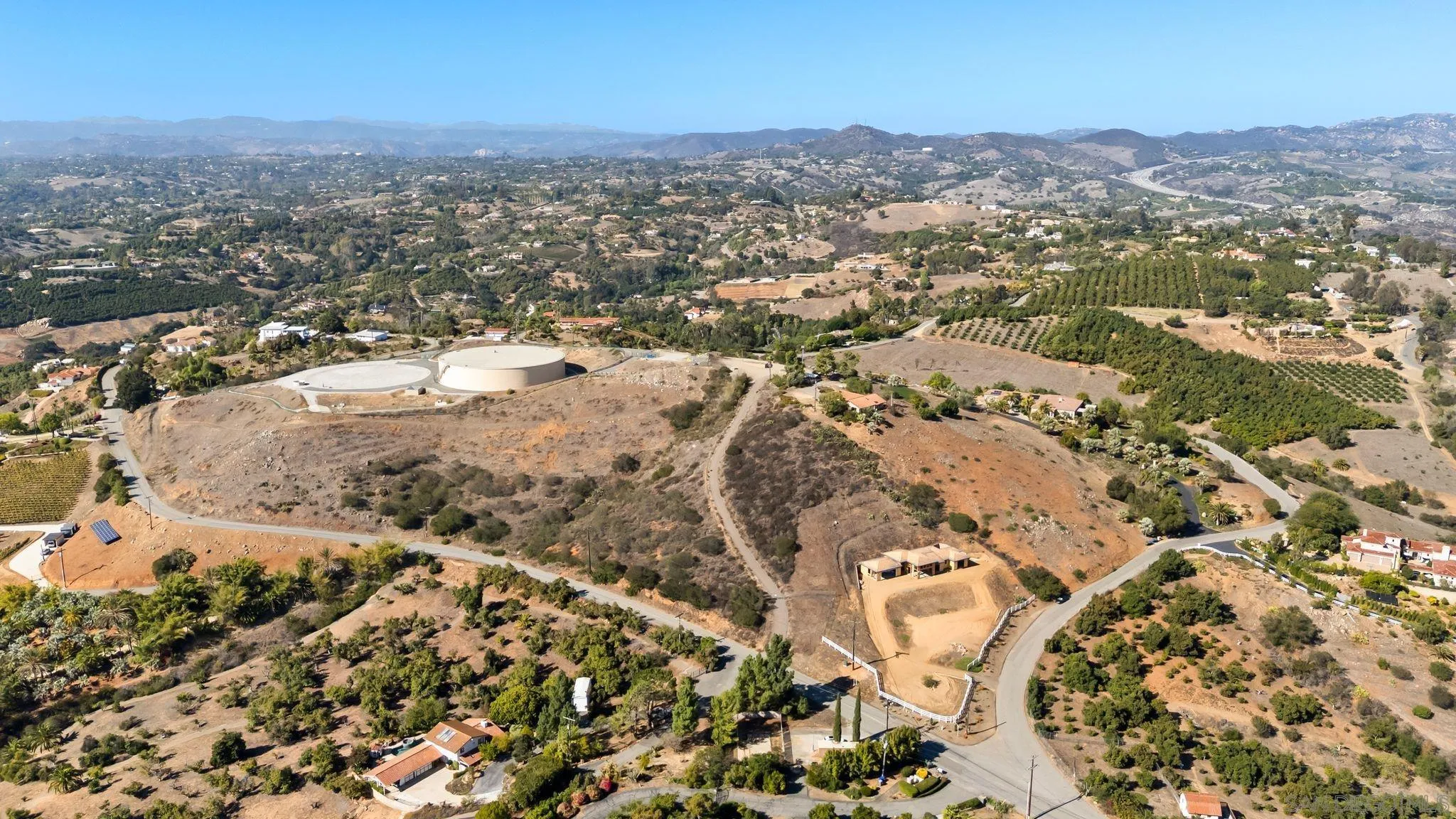 3916 Citrus Drive Fallbrook, CA 92028 - Photo 9 of 36 an aerial view of residential house with parking space